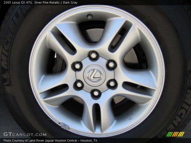 Silver Pine Metallic / Dark Gray 2005 Lexus GX 470