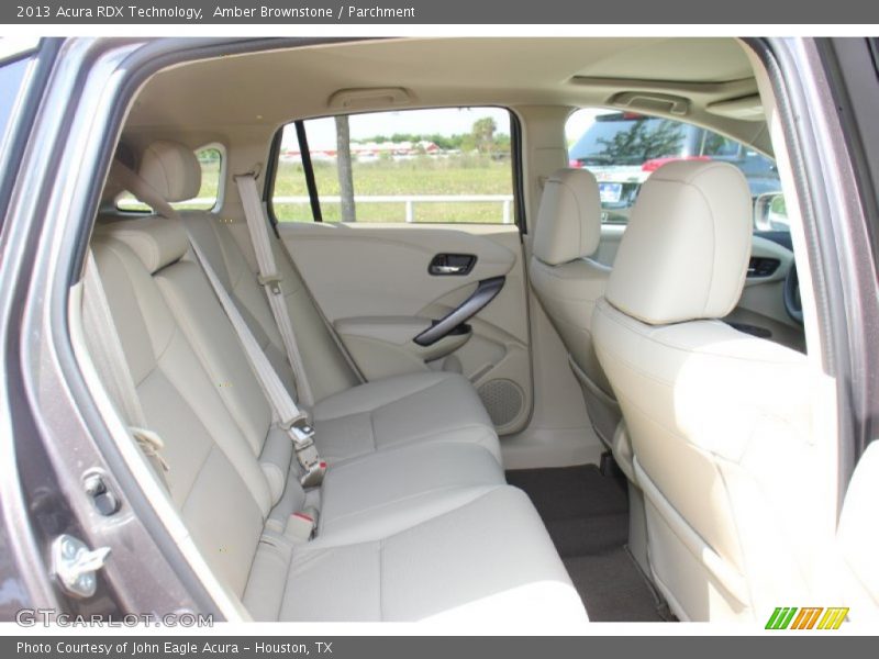 Amber Brownstone / Parchment 2013 Acura RDX Technology