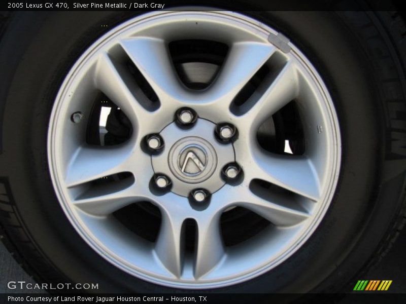 Silver Pine Metallic / Dark Gray 2005 Lexus GX 470