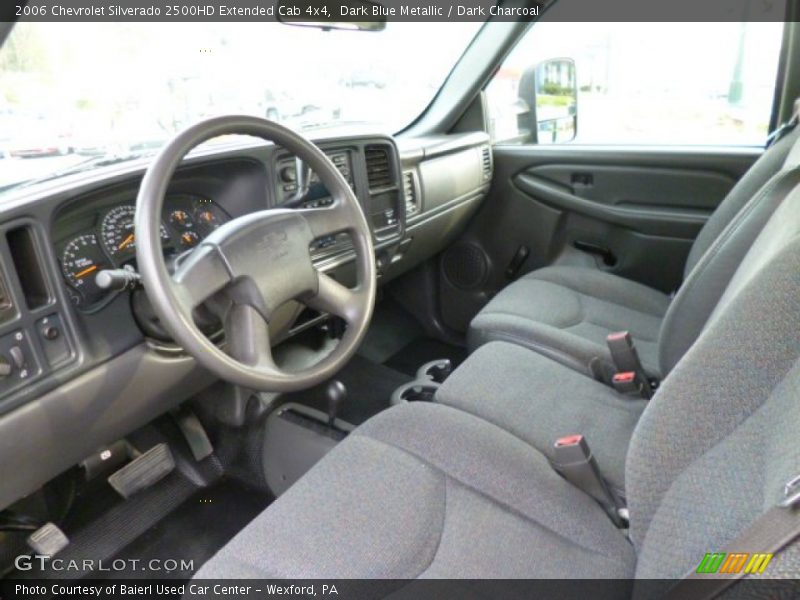 Dark Blue Metallic / Dark Charcoal 2006 Chevrolet Silverado 2500HD Extended Cab 4x4