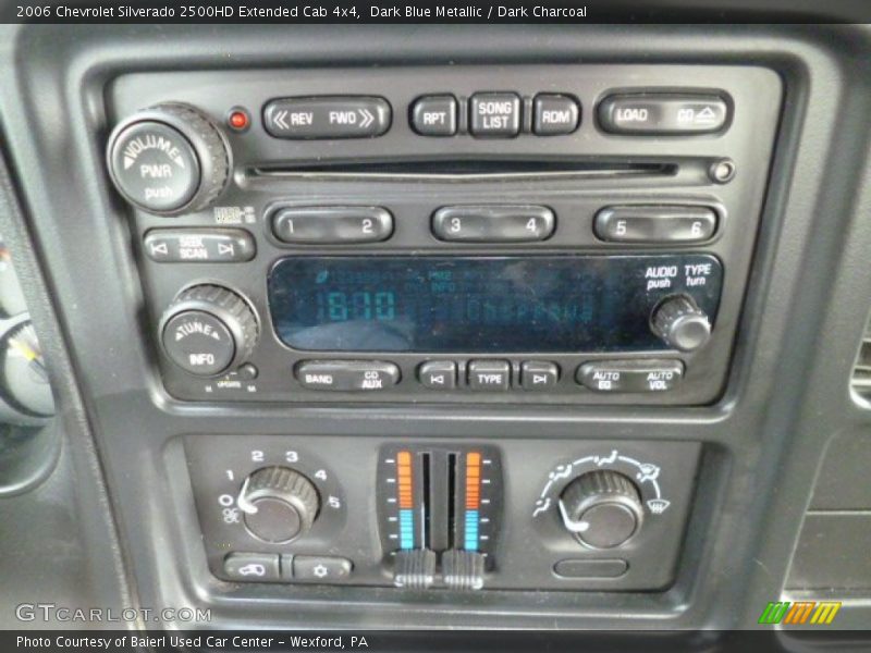 Dark Blue Metallic / Dark Charcoal 2006 Chevrolet Silverado 2500HD Extended Cab 4x4