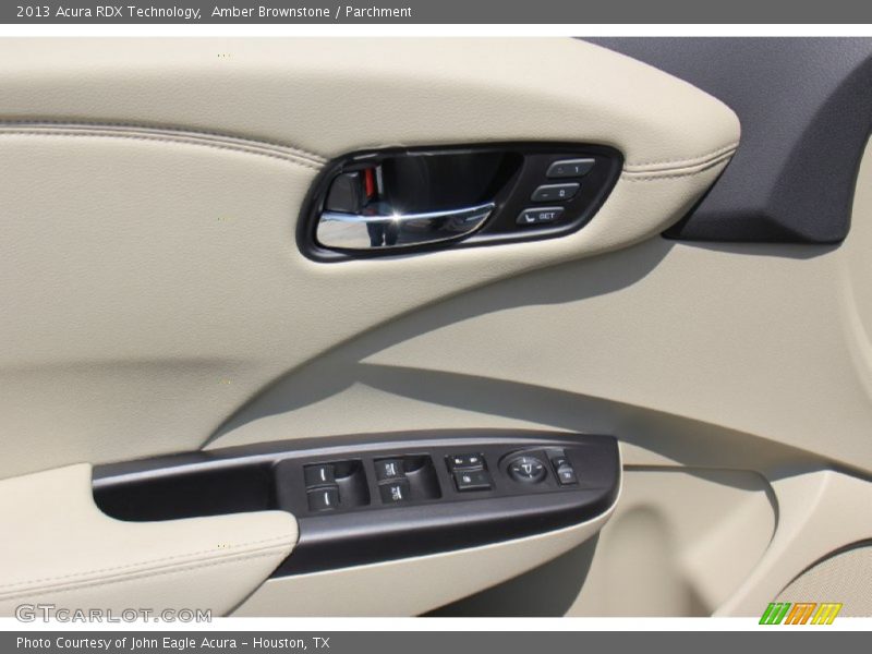 Amber Brownstone / Parchment 2013 Acura RDX Technology