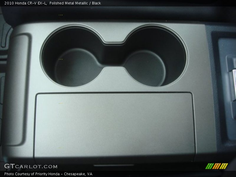 Polished Metal Metallic / Black 2010 Honda CR-V EX-L