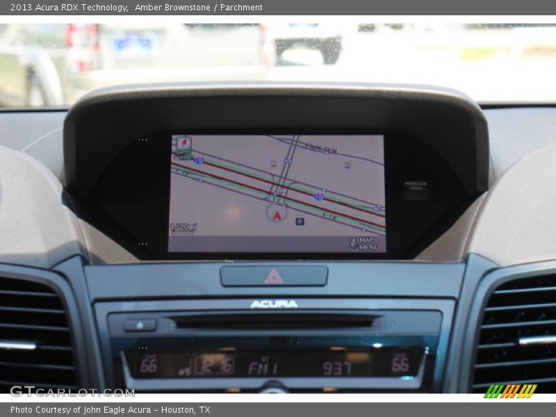 Amber Brownstone / Parchment 2013 Acura RDX Technology