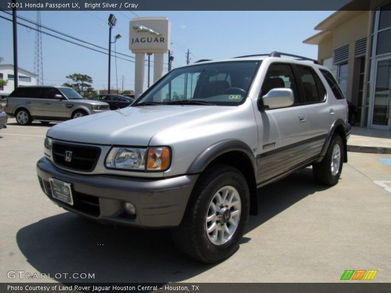 Bright Silver / Gray 2001 Honda Passport LX