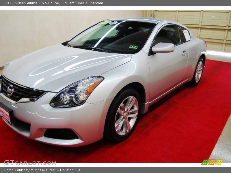 Brilliant Silver / Charcoal 2012 Nissan Altima 2.5 S Coupe