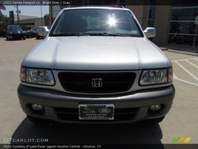 Bright Silver / Gray 2001 Honda Passport LX
