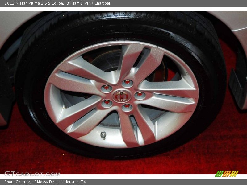 Brilliant Silver / Charcoal 2012 Nissan Altima 2.5 S Coupe