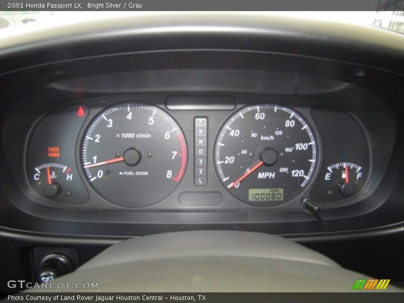  2001 Passport LX LX Gauges
