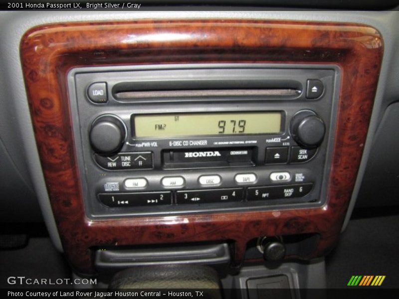 Audio System of 2001 Passport LX