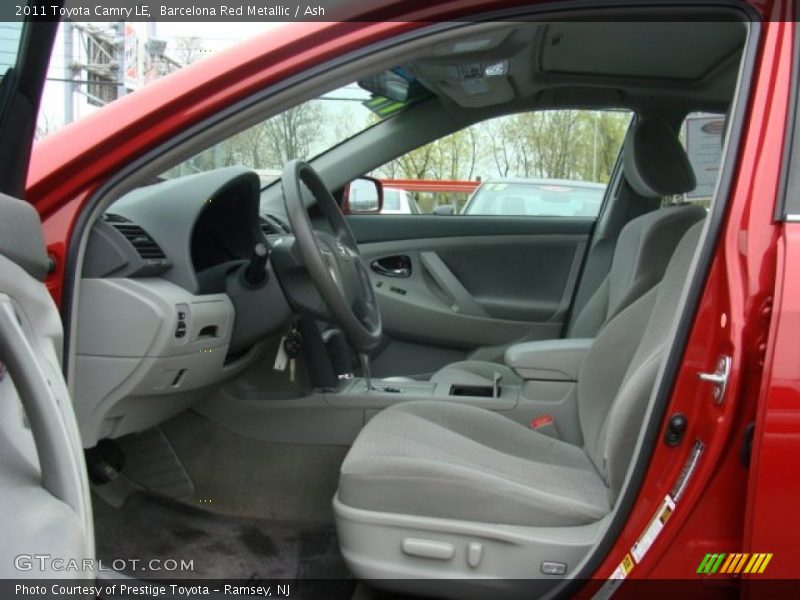 Barcelona Red Metallic / Ash 2011 Toyota Camry LE