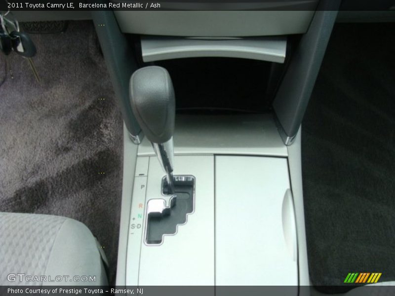 Barcelona Red Metallic / Ash 2011 Toyota Camry LE