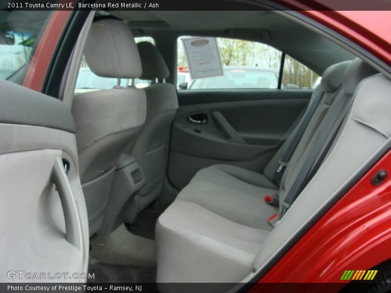 Barcelona Red Metallic / Ash 2011 Toyota Camry LE