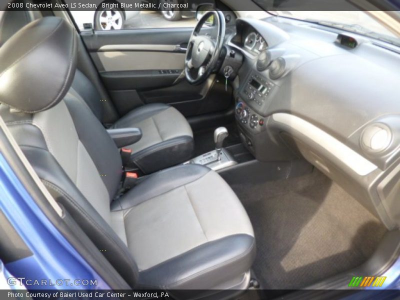 Bright Blue Metallic / Charcoal 2008 Chevrolet Aveo LS Sedan