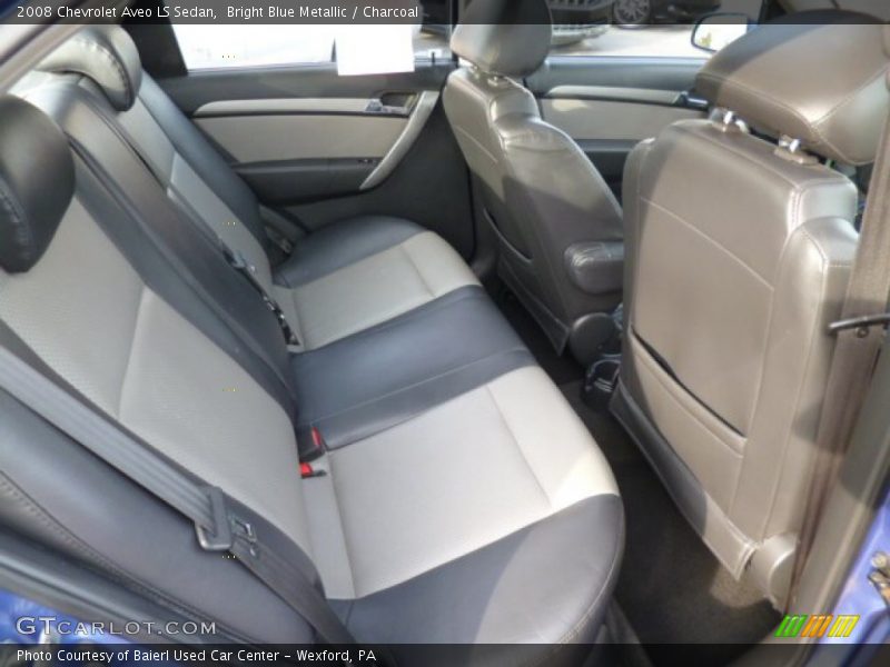 Bright Blue Metallic / Charcoal 2008 Chevrolet Aveo LS Sedan