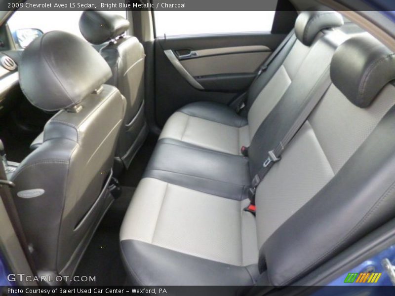 Bright Blue Metallic / Charcoal 2008 Chevrolet Aveo LS Sedan