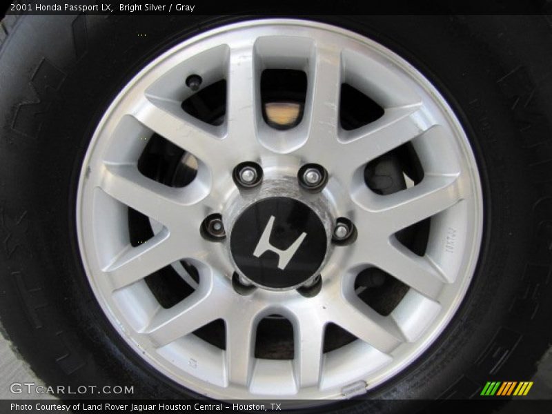 Bright Silver / Gray 2001 Honda Passport LX