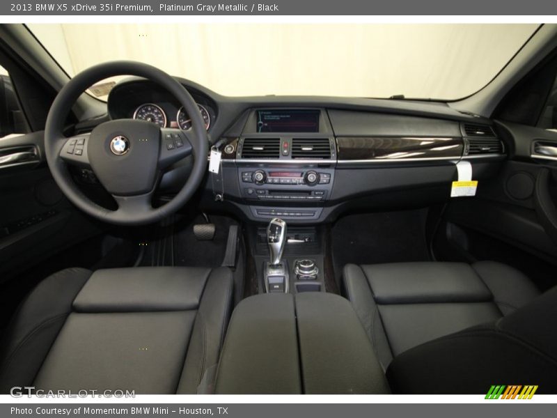Platinum Gray Metallic / Black 2013 BMW X5 xDrive 35i Premium