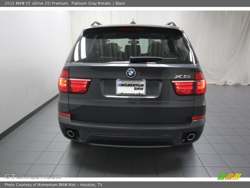Platinum Gray Metallic / Black 2013 BMW X5 xDrive 35i Premium