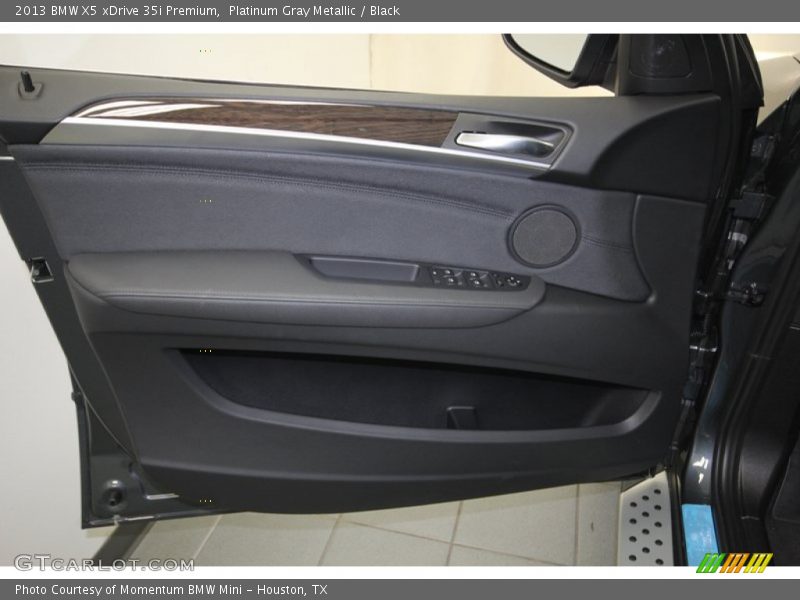 Platinum Gray Metallic / Black 2013 BMW X5 xDrive 35i Premium