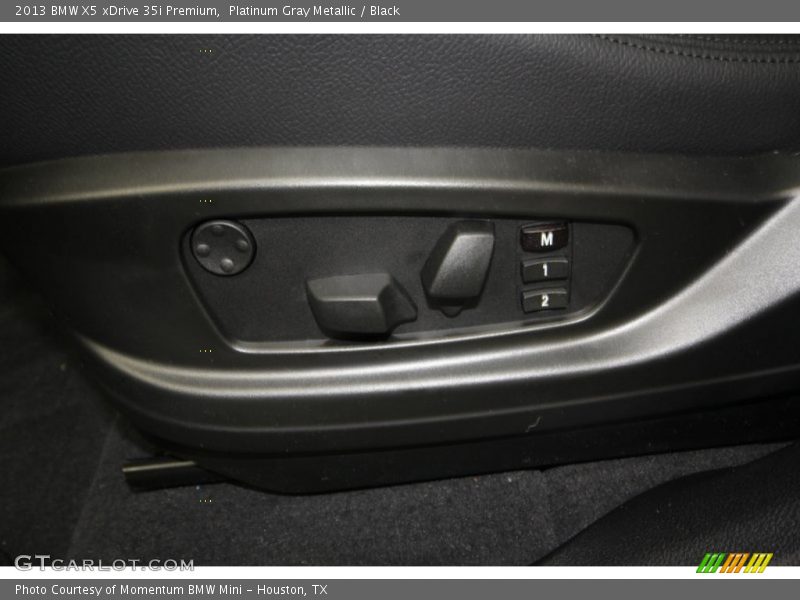 Platinum Gray Metallic / Black 2013 BMW X5 xDrive 35i Premium