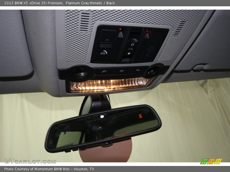 Platinum Gray Metallic / Black 2013 BMW X5 xDrive 35i Premium