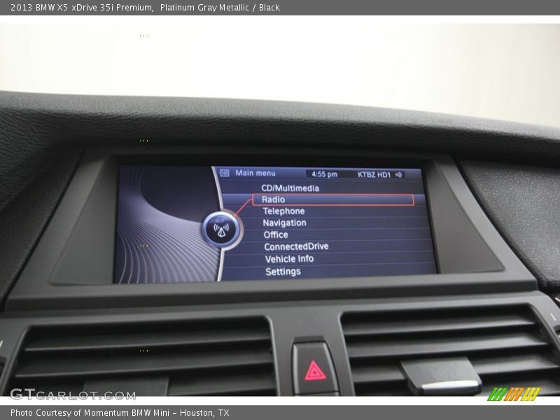 Platinum Gray Metallic / Black 2013 BMW X5 xDrive 35i Premium