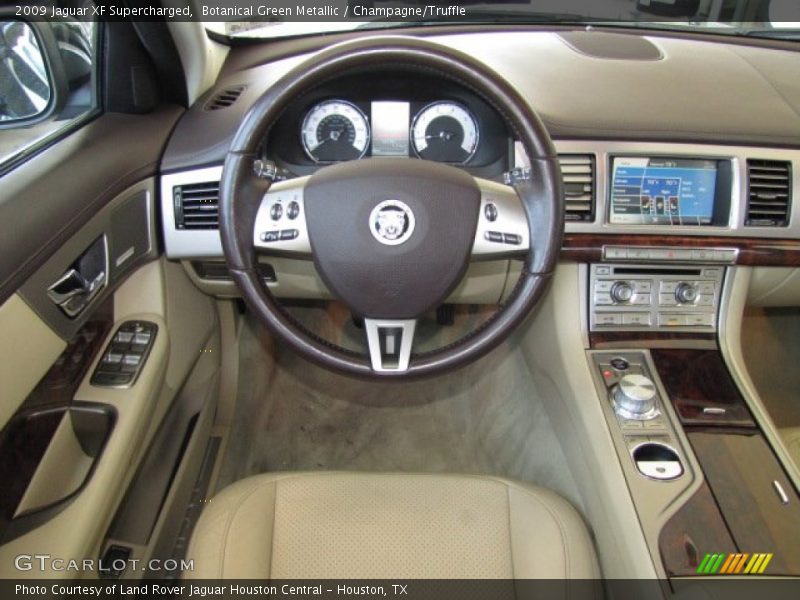 Dashboard of 2009 XF Supercharged