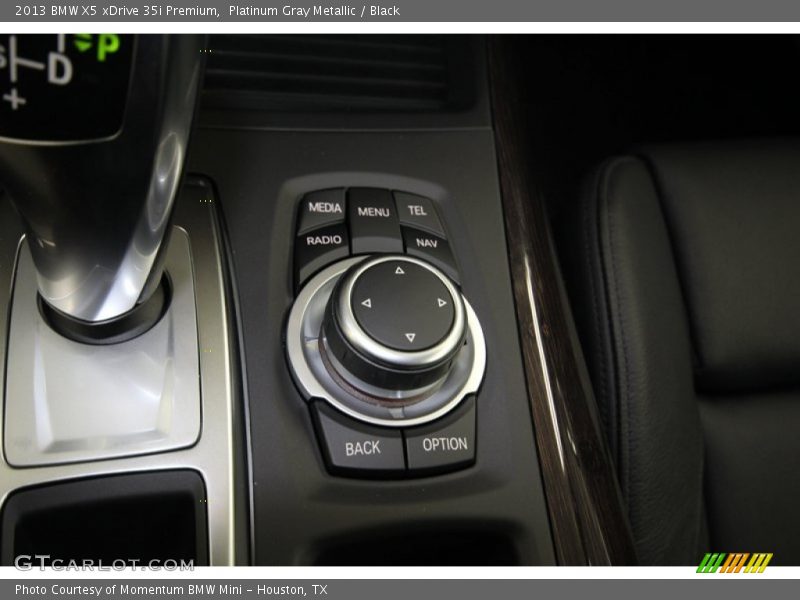 Platinum Gray Metallic / Black 2013 BMW X5 xDrive 35i Premium