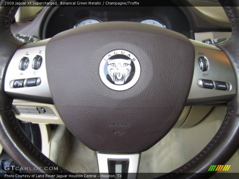 Controls of 2009 XF Supercharged