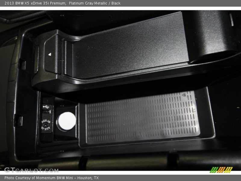 Platinum Gray Metallic / Black 2013 BMW X5 xDrive 35i Premium
