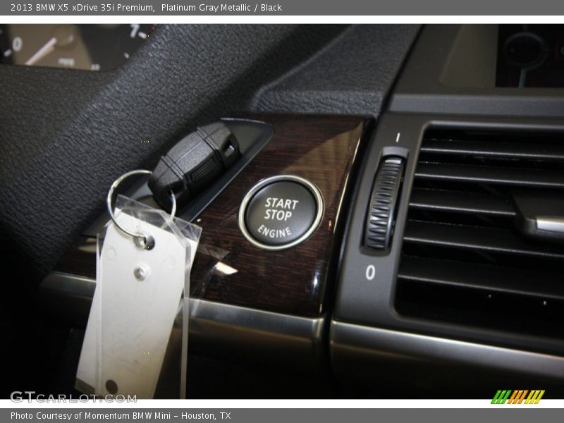 Platinum Gray Metallic / Black 2013 BMW X5 xDrive 35i Premium