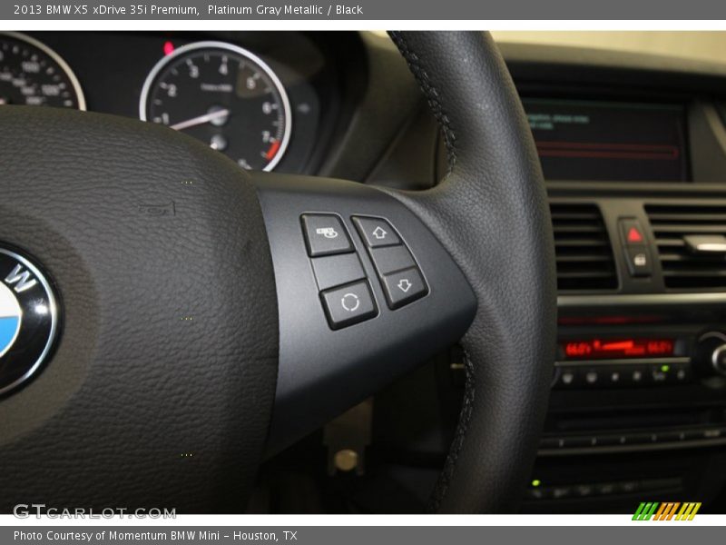 Platinum Gray Metallic / Black 2013 BMW X5 xDrive 35i Premium