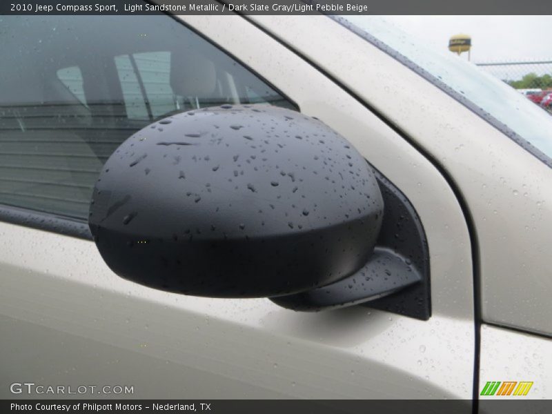 Light Sandstone Metallic / Dark Slate Gray/Light Pebble Beige 2010 Jeep Compass Sport