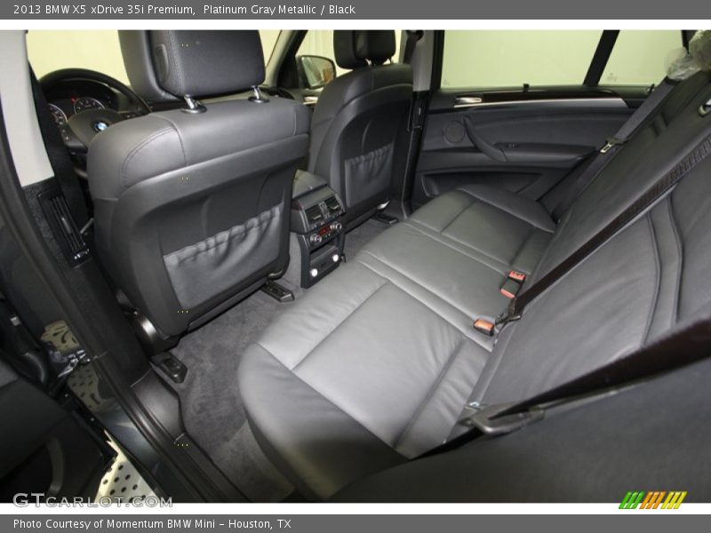 Platinum Gray Metallic / Black 2013 BMW X5 xDrive 35i Premium