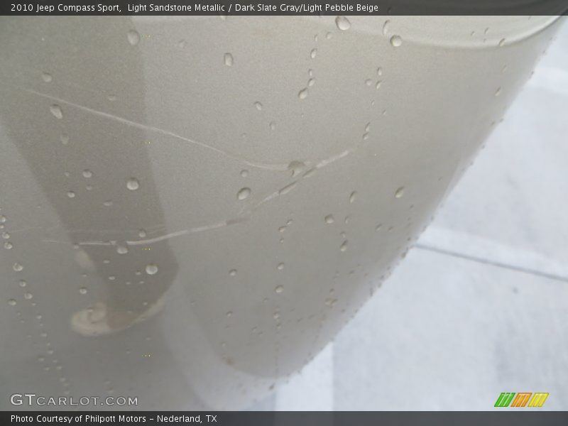 Light Sandstone Metallic / Dark Slate Gray/Light Pebble Beige 2010 Jeep Compass Sport