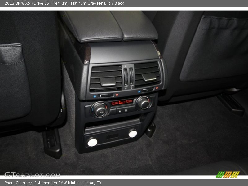 Platinum Gray Metallic / Black 2013 BMW X5 xDrive 35i Premium
