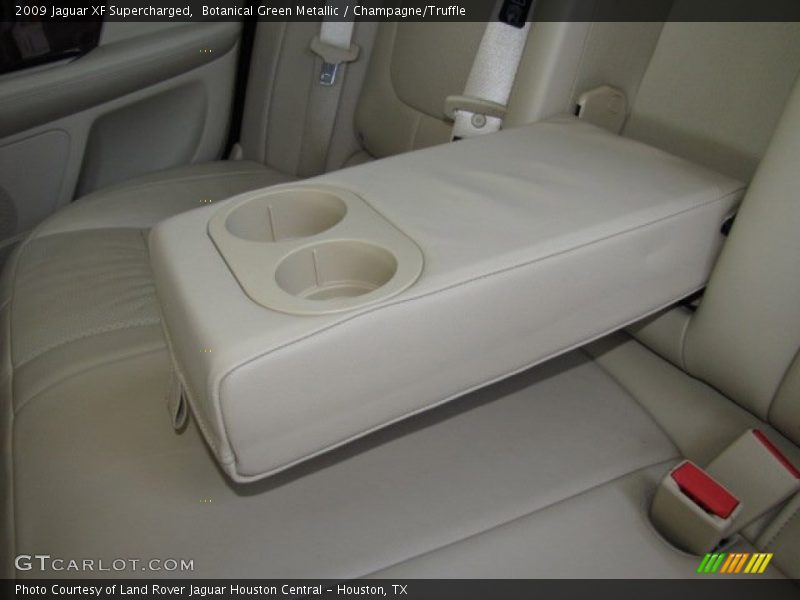 Botanical Green Metallic / Champagne/Truffle 2009 Jaguar XF Supercharged