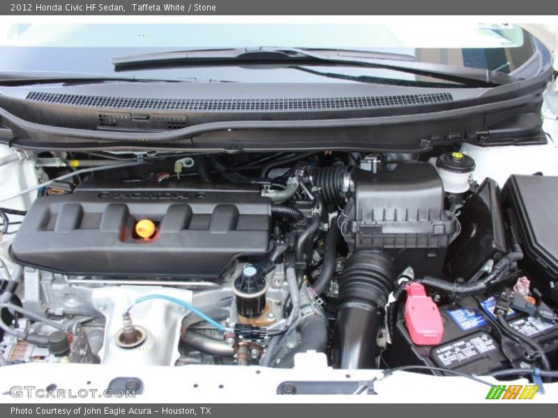 Taffeta White / Stone 2012 Honda Civic HF Sedan