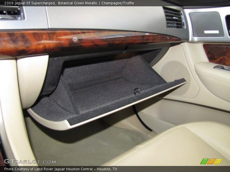 Botanical Green Metallic / Champagne/Truffle 2009 Jaguar XF Supercharged