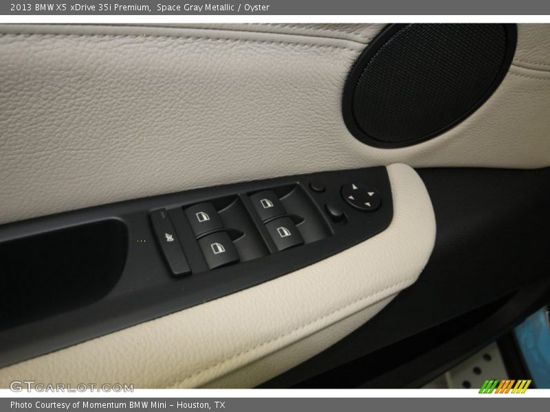 Space Gray Metallic / Oyster 2013 BMW X5 xDrive 35i Premium