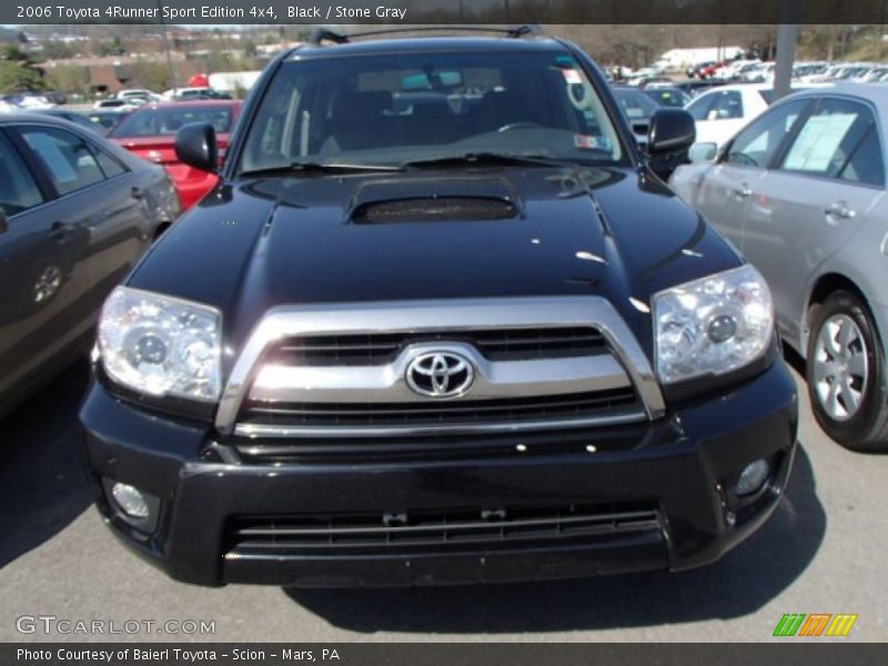 Black / Stone Gray 2006 Toyota 4Runner Sport Edition 4x4