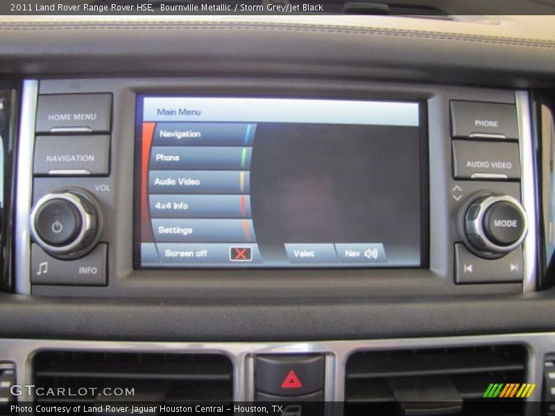 Bournville Metallic / Storm Grey/Jet Black 2011 Land Rover Range Rover HSE