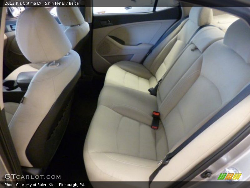 Satin Metal / Beige 2012 Kia Optima LX