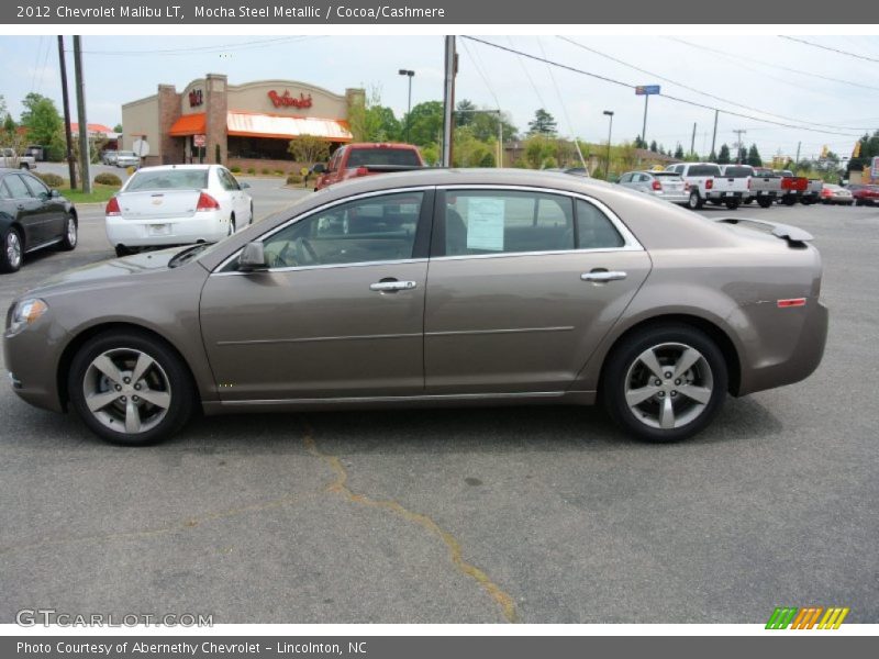 Mocha Steel Metallic / Cocoa/Cashmere 2012 Chevrolet Malibu LT