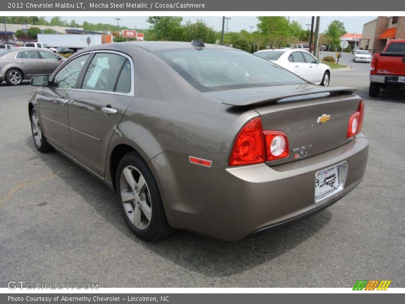 Mocha Steel Metallic / Cocoa/Cashmere 2012 Chevrolet Malibu LT