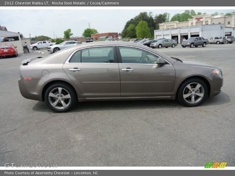 Mocha Steel Metallic / Cocoa/Cashmere 2012 Chevrolet Malibu LT