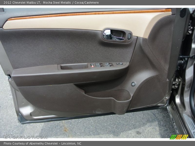 Mocha Steel Metallic / Cocoa/Cashmere 2012 Chevrolet Malibu LT