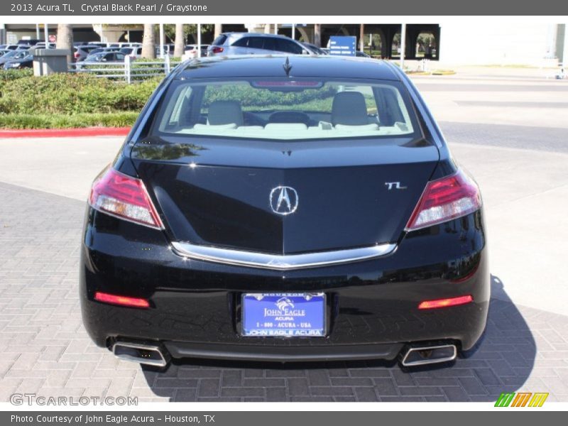 Crystal Black Pearl / Graystone 2013 Acura TL