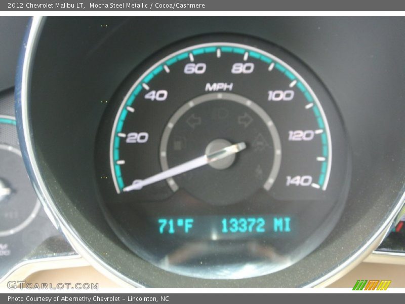 Mocha Steel Metallic / Cocoa/Cashmere 2012 Chevrolet Malibu LT